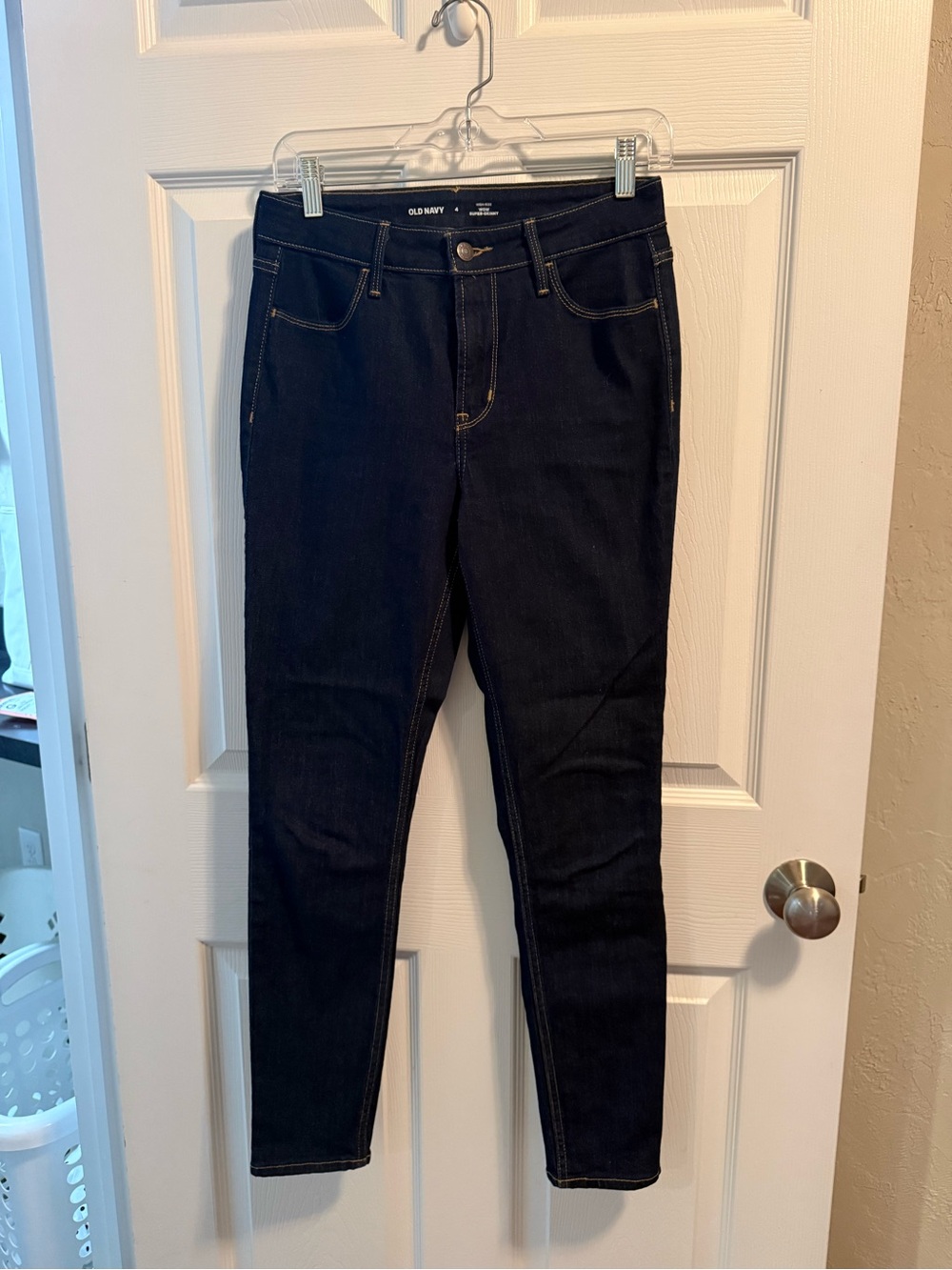 Old Navy Women's Dark Indigo Skinny Jeans